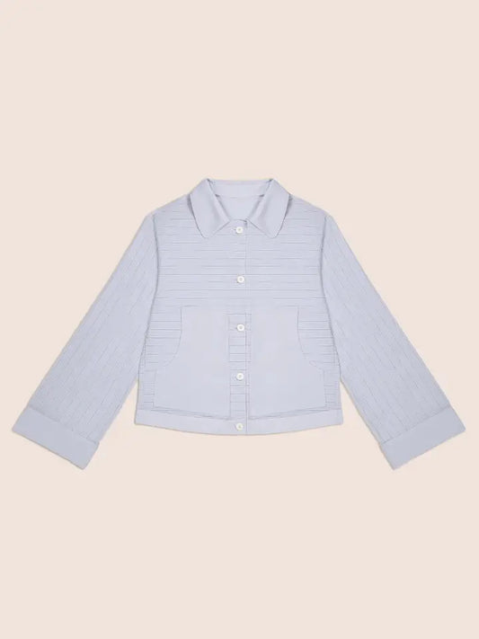 Chemise rayée en coton