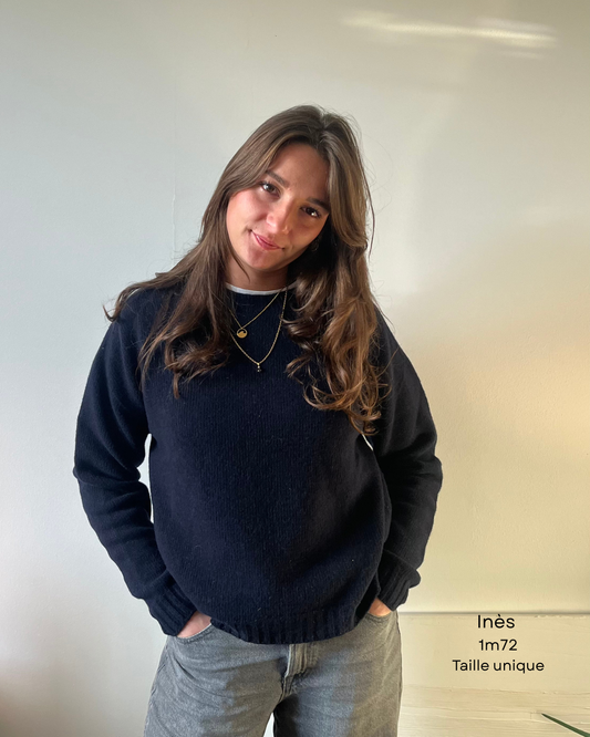 Pull 100% en laine mérinos superfine – douceur exceptionnelle et élégance intemporelle