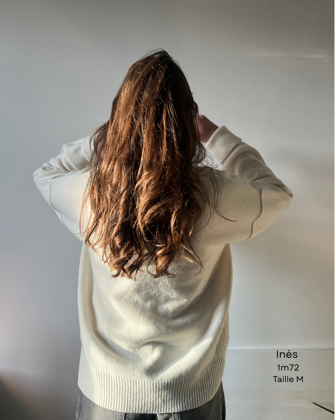 Le cardigan en laine blanc - tricot doux et chaud made in Portugal