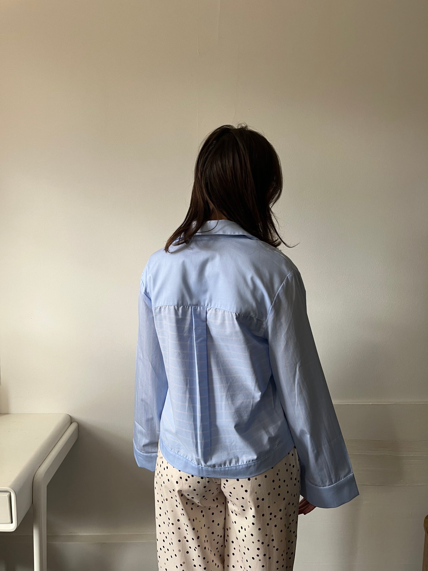 Chemise rayée en coton