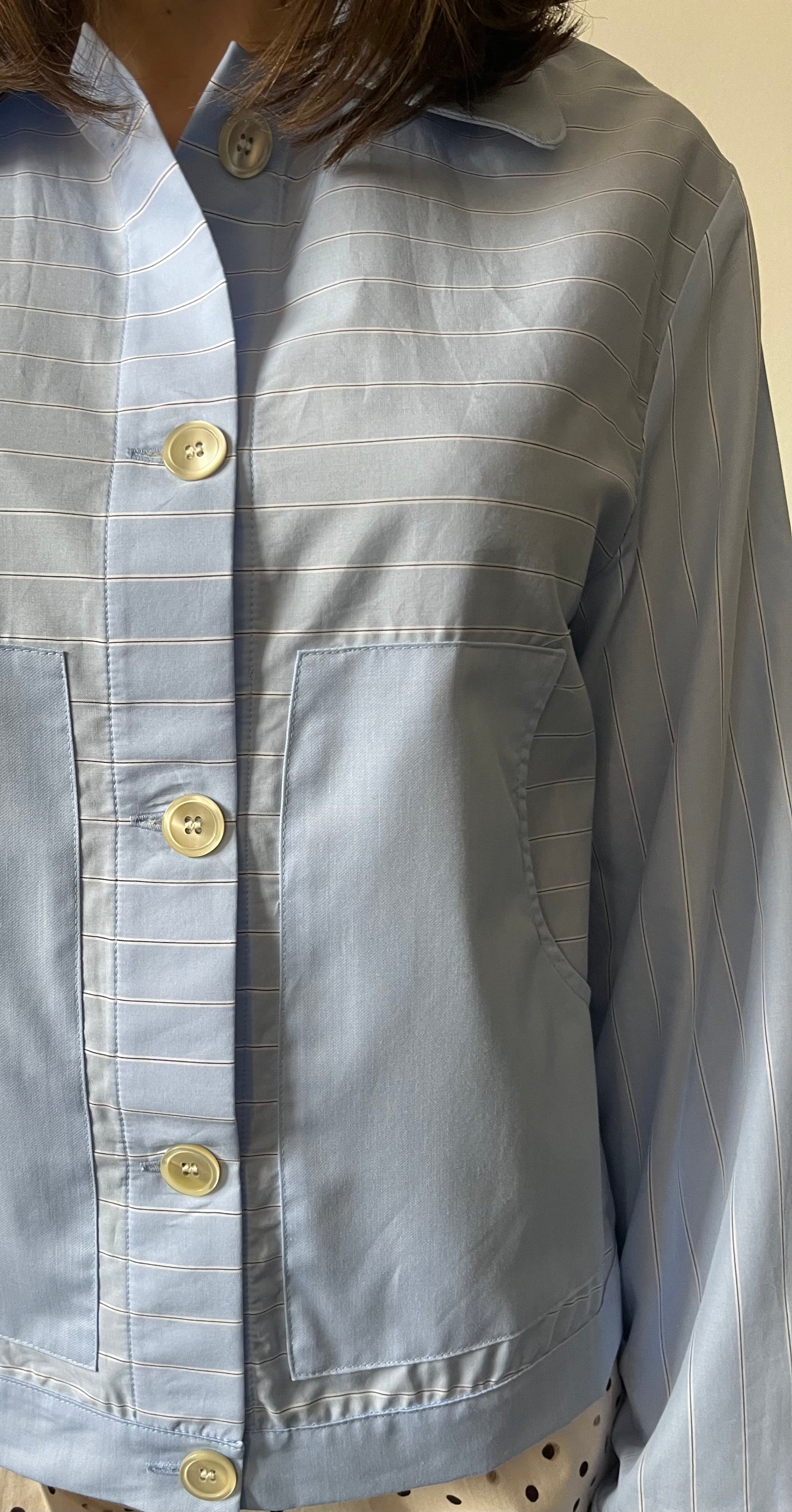 Chemise rayée en coton