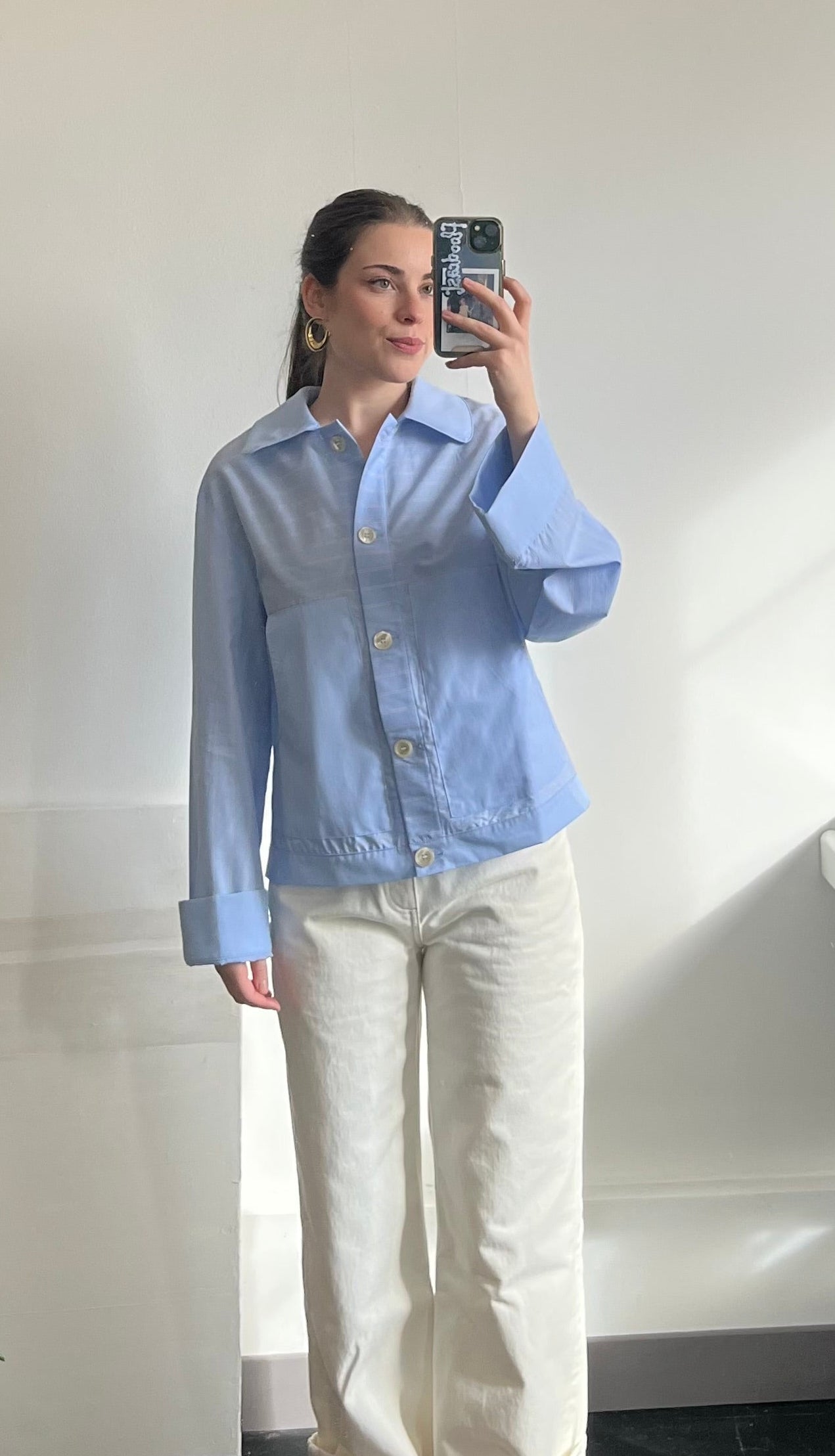 Chemise rayée en coton